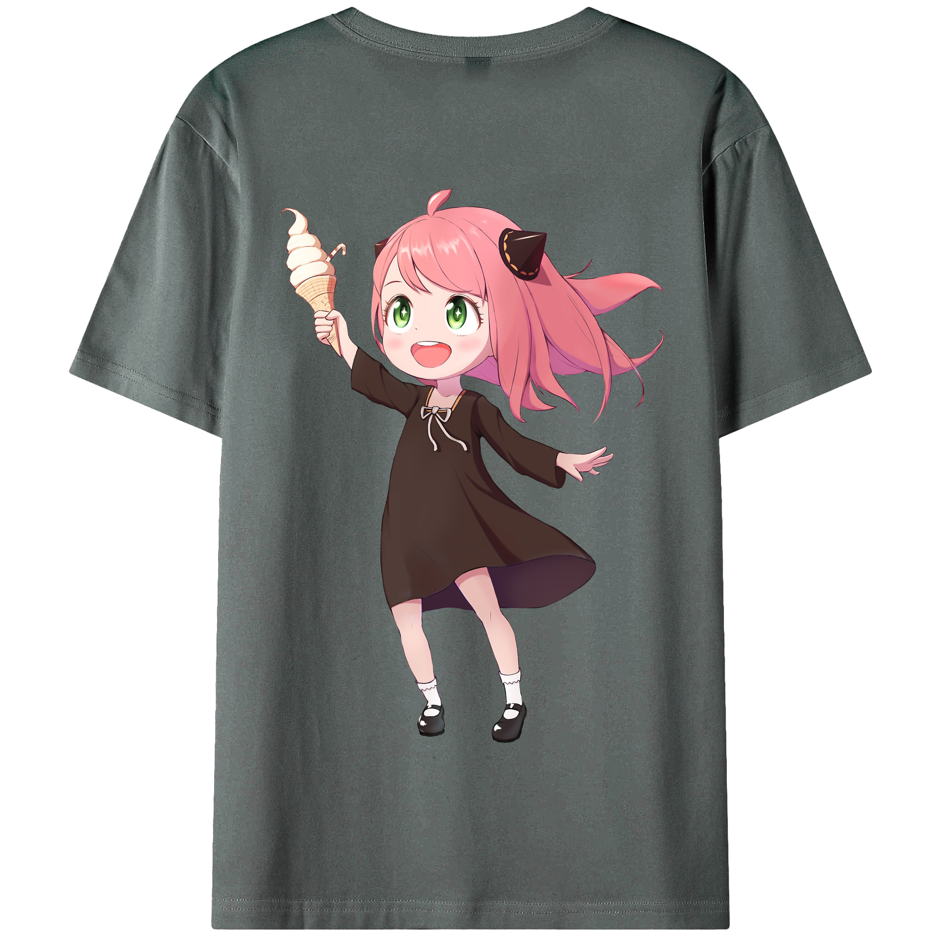 （画像用） SPY×FAMILY间谍家家酒 綿100％半袖Tシャツ（背面プリント）